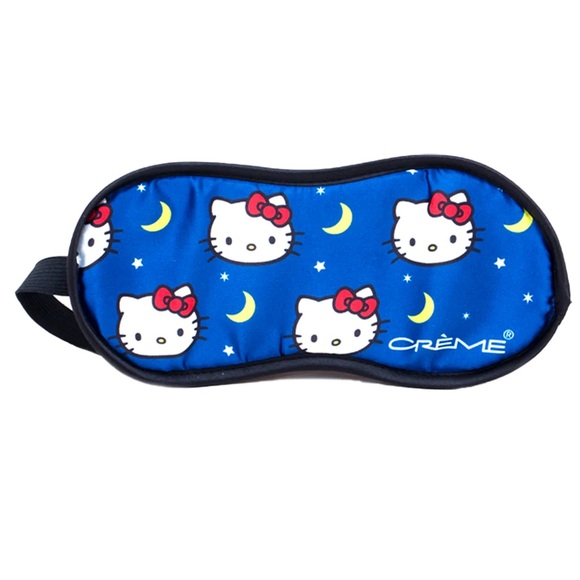 Sanrio Hello Kitty Starry Night Silky Sleep Mask - Picture 5 of 5